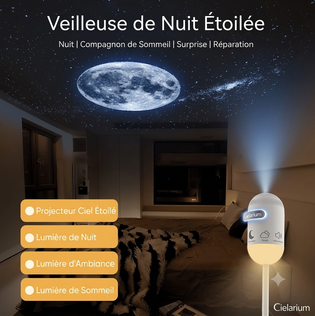 Cielarium — Projecteur d'étoiles