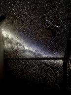 Cielarium — projecteur d'étoiles allumé
